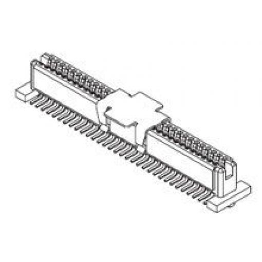 Patice PCB, řada: PMC Mezzanine, orientace těla: Rovný, rozteč: 1 mm Deska-deska, Signální, počet kontaktů: 64, počet