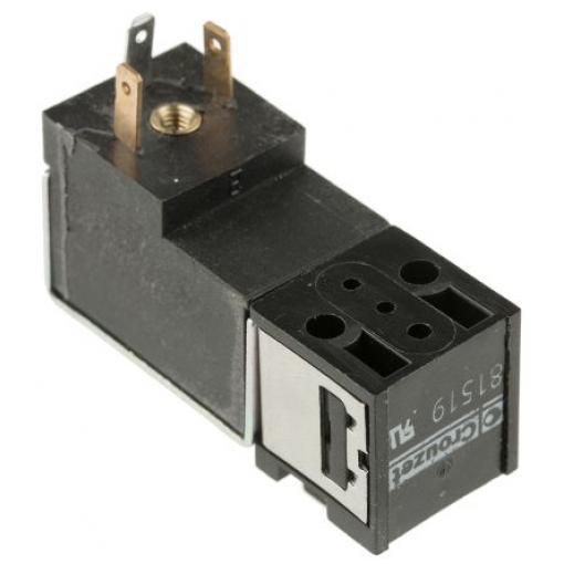 Pneumatický solenoidový ventil 3/2 běžně zavřený, řada: 81 Elektromagnetický/pružina, max. průtok: 25 NL/min Crouzet 24