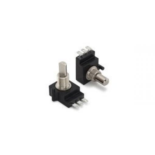 Potenciometr, průměr hřídele: 6,35 mm, řada: 282 5kΩ ±10% 0.25W Přesný, Montáž do pouzdra CTS