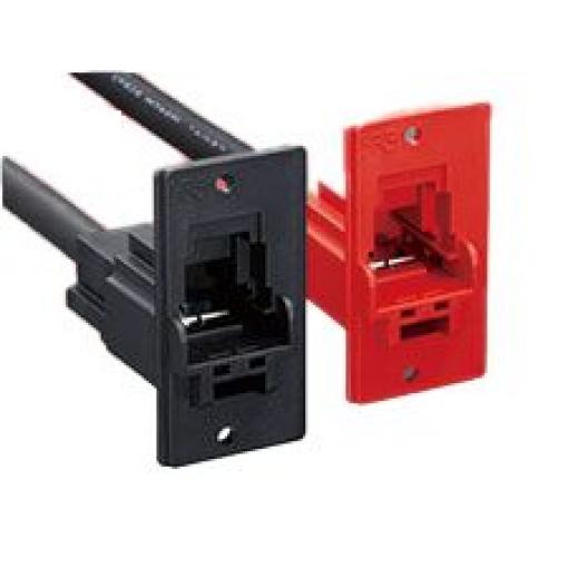 Řadový konektor, řada: EF1, Samice Zásuvka, formát pólů: 1P, Kabelová montáž izolace krimpováním, 160A, 1 kV AC/DC