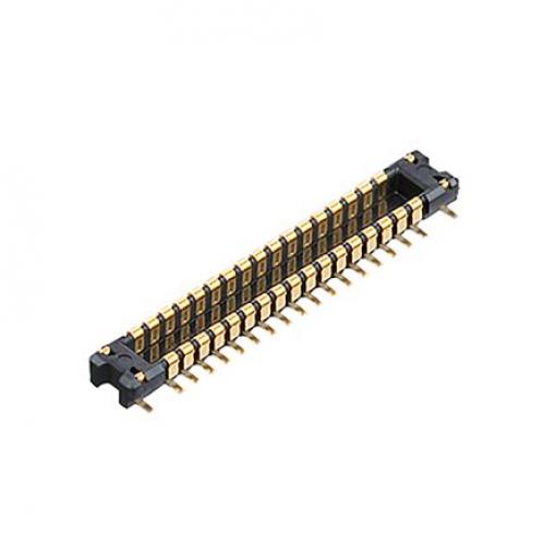 Konektor PCB, řada: S35, počet kontaktů: 24, počet řad: 2, rozteč: 0.35mm izolace pájením, orientace těla: Pravý úhel,