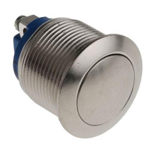 APEM Tlačítkový spínač, řada: AV SPST Šroubová svorka Okamžité 19.2 mm 2 A