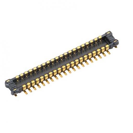 Konektor PCB, řada: A4S, počet kontaktů: 30, počet řad: 2, rozteč: 0.4mm izolace pájením, orientace těla: Pravý úhel,