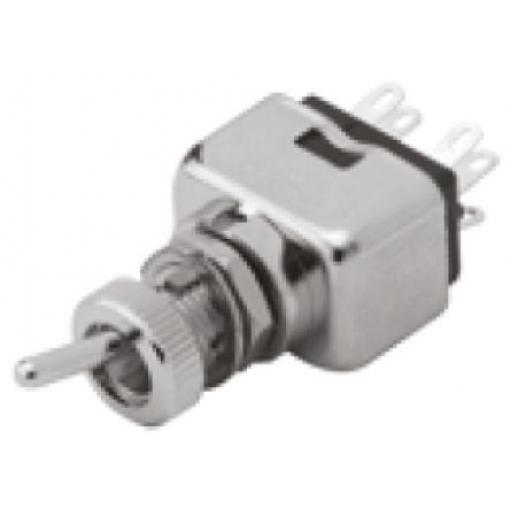 EOZ Otočný přepínač IP68 Panel SPDT zap-zap ovládání 4.5 A Pájecí 48 V dc
