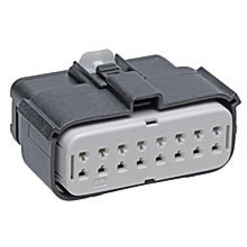 Molex Ochranný kryt konektoru, řada: MX150L Vnější, rozteč: 5.84 mm, počet kontaktů: 16, počet řad: 2, orientace těla: