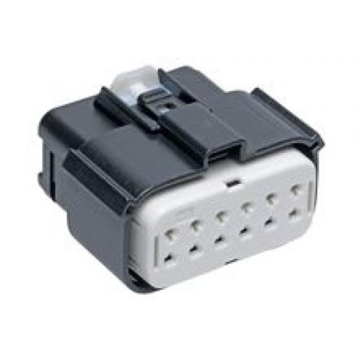 Molex Ochranný kryt konektoru, řada: MX150L Vnější, rozteč: 5.84 mm, počet kontaktů: 12, počet řad: 2, orientace těla: