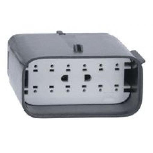 Molex Ochranný kryt konektoru, řada: MX150L Vnitřní, rozteč: 5.84 mm, počet kontaktů: 12, počet řad: 2, orientace těla: