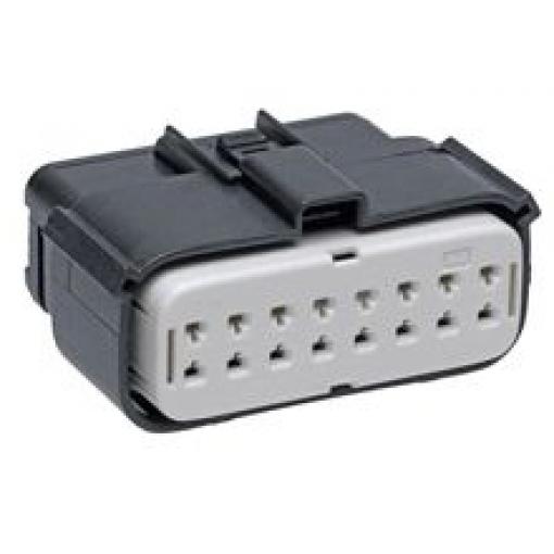 Molex Ochranný kryt konektoru, řada: MX150L Vnější, rozteč: 5.84 mm, počet kontaktů: 16, počet řad: 2, orientace těla: