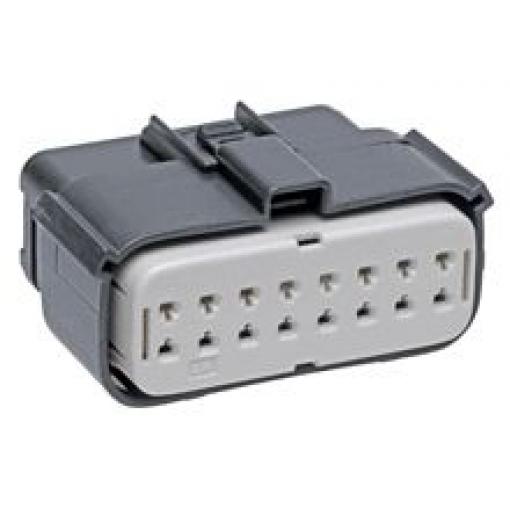 Molex Ochranný kryt konektoru, řada: MX150L Vnější, rozteč: 5.84 mm, počet kontaktů: 16, počet řad: 2, orientace těla: