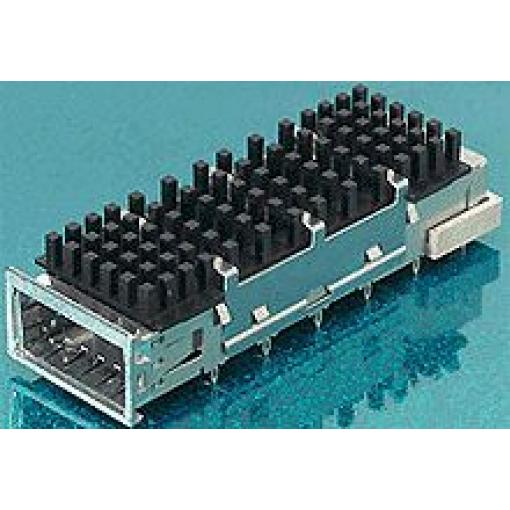 Klec, řada: 74736, orientace těla: Horizontální, počet portů: 1 x 1, Samec, Klec XFP, Press-Fit, délka: 64.03mm, šířka: