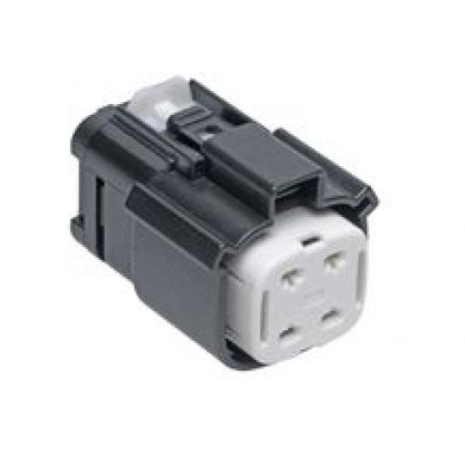 Molex Ochranný kryt konektoru, řada: MX150L Vnější, rozteč: 5.84 mm, počet kontaktů: 4, počet řad: 2, orientace těla: