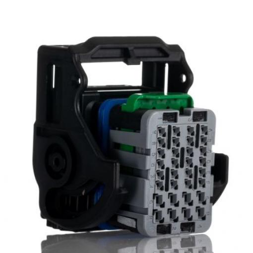 Molex Automobilový konektor, počet kontaktů: 32 barva Šedá, Vnitřní, Kabel, řada: 64319 Krimpovací, IP6K7, IP6K9K,