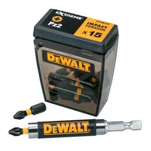 DeWALT Bit šroubováku, PZ2, celková délka: 14.5 cm, počet kusů: 16