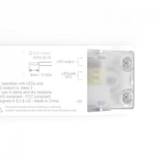 Budič LED, řada: ECOdrive EC0361A5 2 → 55 V 150 → 1400 mA 30 W ztlumování: 0–10 V konstantní proud eldoLED