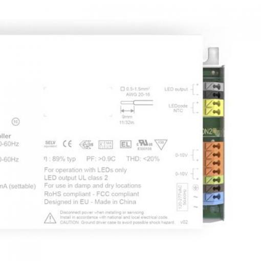 LED ovladač, řada: Ecodrive EC0561S3 2/55 V 700 mA 50 W ztlumování: 0 až 10 V eldoLED