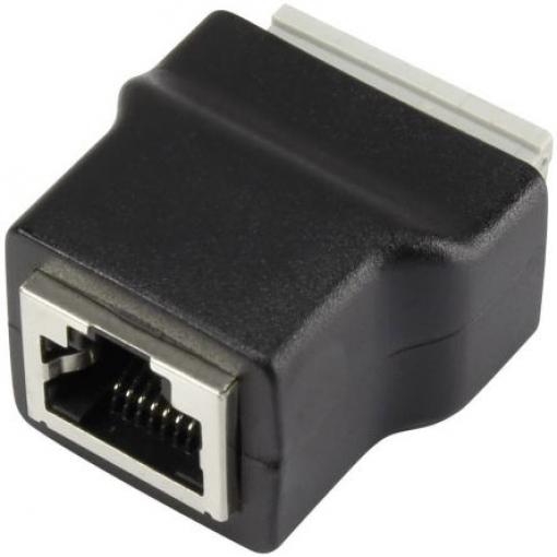 Adaptér, řada: CLB-JL, počet portů: 8portový RJ45, Svorkový adaptér RS PRO