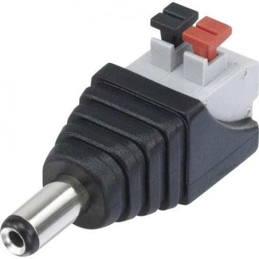 RS PRO Napájecí konektor DC, řada: CLB-JL, orientace těla: Rovný Konektor jack, 12 V dc 5A, Kabel, délka: 9 mm
