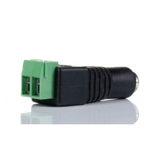 RS PRO Napájecí konektor DC, řada: CLB-JL, orientace těla: Rovný, 12 V dc 5A, Kabel, délka: 9 mm, pokovení: Nikl