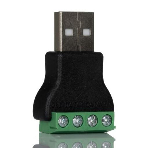 RS PRO Konektor USB, řada: CLB-JL Vnější, počet portů: 1portový, orientace těla: Rovný USB typu A, 5 V, Kabel USB 3.0