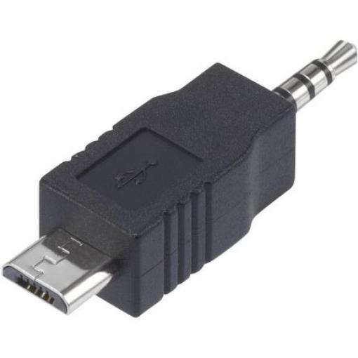 RS PRO Konektor USB, řada: CLB-JL Vnější, počet portů: 1portový, orientace těla: Rovný Micro USB typ B, 5 V, Kabel Micro