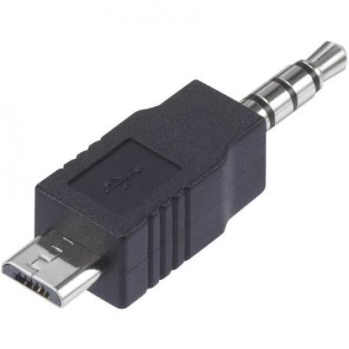 RS PRO Konektor USB, řada: CLB-JL Vnější, počet portů: 1portový, orientace těla: Rovný Micro USB, 5 V, Kabel