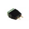 Banánek, 5A, 2mm, 30V dc, Samec, materiál kontaktu: Mosaz, délka: 38mm Banánek