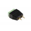 Banánek, 5A, 2mm, 30V dc, Samec, materiál kontaktu: Mosaz, délka: 38mm Banánek