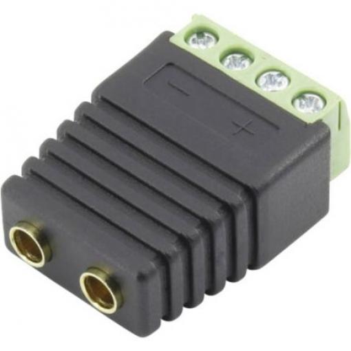 Banánková zásuvka, 15A, 4 mm, 30V dc, Samice, materiál kontaktu: Mosaz, délka: 34mm Zásuvka na banánky