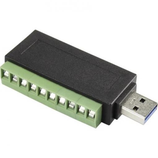 RS PRO Konektor USB, řada: CLB-JL Vnější, počet portů: 2portový, orientace těla: Rovný USB typu A, 30 V, Kabel USB 3.0