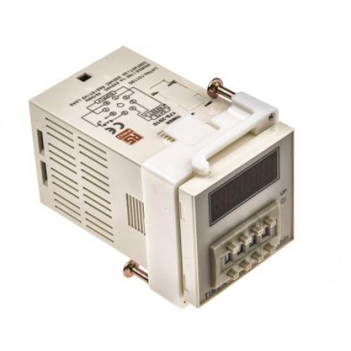 RS PRO Časovací relé, řada: RS PRO Plug‑In Timer Relay Zásuvná montáž SPDT 1kontaktové 240 V ac 1 funkce 8 kolíků 99 h