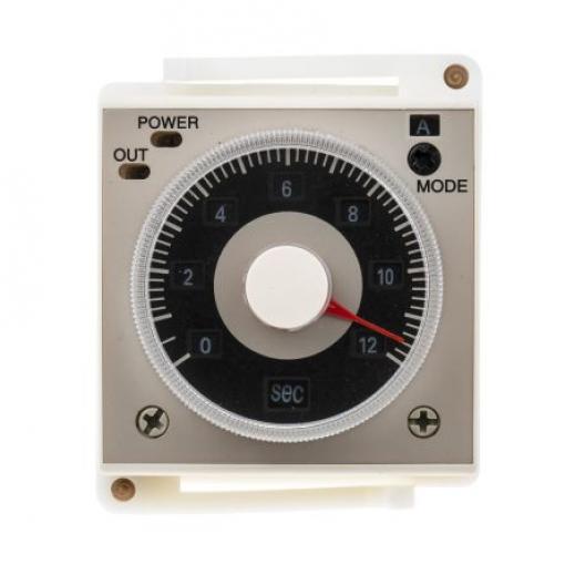 RS PRO Časovací relé, řada: TCR Panel DPDT 2kontaktové 100 to 125 V dc 100 to 125 V dc Multifunkční funkce 11 kolíků 0.1