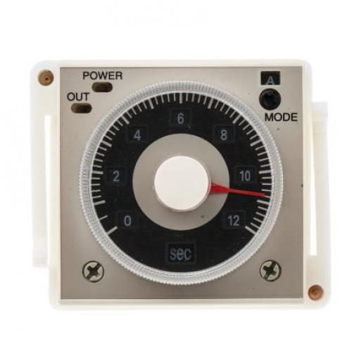 RS PRO Časovací relé, řada: TCR Panel DPDT 2kontaktové 100 to 125 V dc 100 to 125 V dc Multifunkční funkce 11 kolíků 0.1