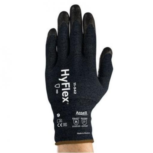 Ansell Rukavice odolné proti proříznutí CE Černá Ano Kevlar Ano Ano 9 HyFlex 11-542 Nitril