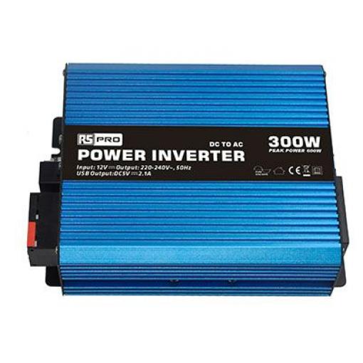 RS PRO Napájecí měnič, stálý výkon: 300W, vstupní: 12 V, výstup: 230 V