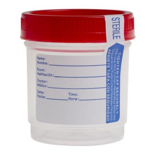 RS PRO Laboratorní láhev, kapacita: 90ml, průměr: 58.2 mm, Polypropylen, typ hrdla: Široký krk, typ láhve: Skladovací