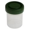 RS PRO Laboratorní láhev, délka: 60 mm, kapacita: 60ml, průměr: 45 mm, Polypropylen, typ hrdla: Široký krk, typ láhve: