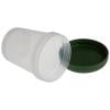 RS PRO Laboratorní láhev, délka: 112 mm, kapacita: 400ml, průměr: 98.2 mm, Polypropylen, typ hrdla: Široký krk, typ