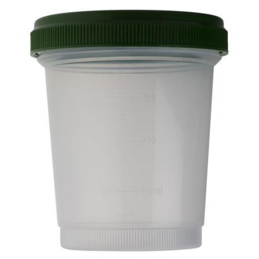 RS PRO Laboratorní láhev, délka: 112 mm, kapacita: 400ml, průměr: 98.2 mm, Polypropylen, typ hrdla: Široký krk, typ