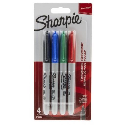 Permanentní značkovač barva inkoustu Míchané Bullet Fine Značkovač Sharpie