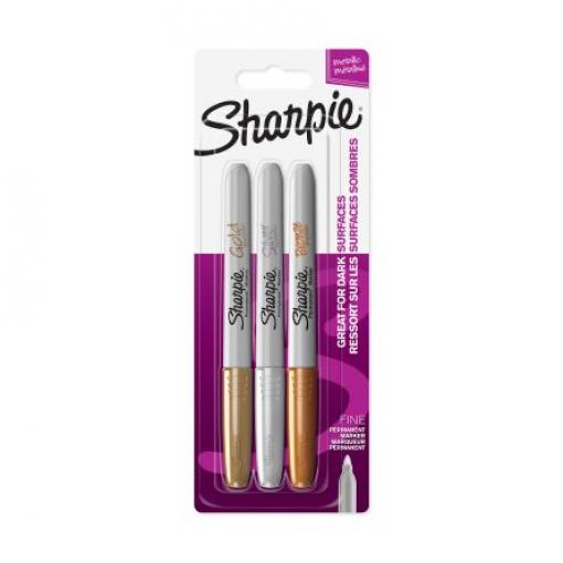 Permanentní značkovač barva inkoustu Míchané Bullet Fine Značkovač Sharpie