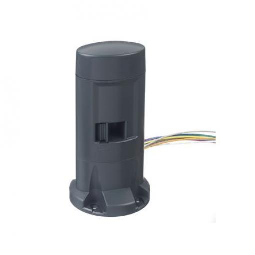 Idec Signální věž, řada: LD6A LED Alarm 5 světelných prvků barva Modrá, Zelená, Žlutá, Červená 24V ac/dc
