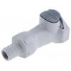 Přípojka hadicová Přípojka Se závitem, Polypropylen, vnitřní průměr hadice: 12.7 mm (vnitřní prům.), pracovní tlak: 4.2