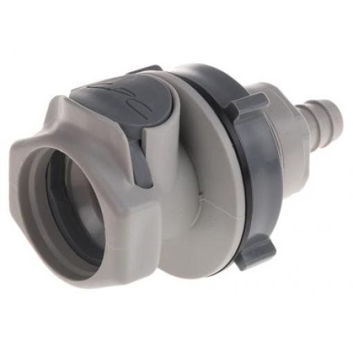 Přípojka hadicová Přípojka Se závitem, Polypropylen, vnitřní průměr hadice: 9.53 mm (vnitřní prům.), pracovní tlak: 4.2