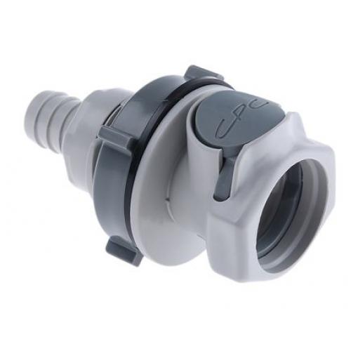 Přípojka hadicová Přípojka Se závitem, Polypropylen, vnitřní průměr hadice: 12.7 mm (vnitřní prům.), pracovní tlak: 4.2