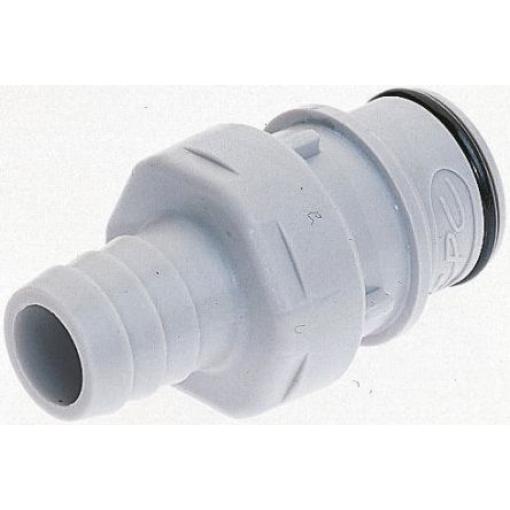 Přípojka hadicová Přípojka Se závitem, Polypropylen, vnitřní průměr hadice: 12.7 mm (vnitřní prům.), pracovní tlak: 4.2
