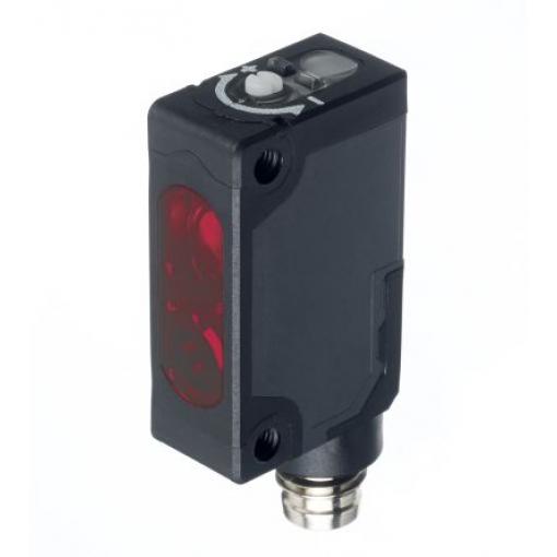 Fotoelektrický snímač, řada: SA1E 20 mm → 200 mm LED Blok M8 4 pinový konektor, výstup: PNP Potlačení pozadí IP67