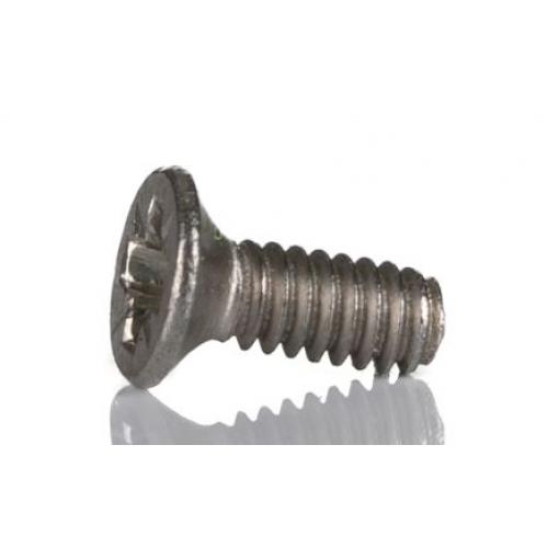 RS PRO Šroub s nízkou půlkulovou hlavou Pozidriv, Nerezová ocel hlavice Zapuštěná, velikost závitu: M2 5.0 mm