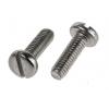 RS PRO Šroub s nízkou půlkulovou hlavou Drážka, Nerezová ocel hlavice Kónická, velikost závitu: M1.6 5.0 mm