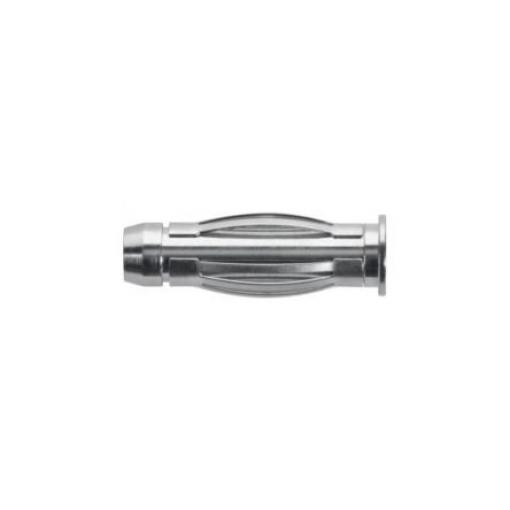 Schutzinger Banánek, 4 mm, 33 V ac, 70V dc, 32A, Stříbrná, Vnější, materiál kontaktu: Slitina berylia a mědi, délka: