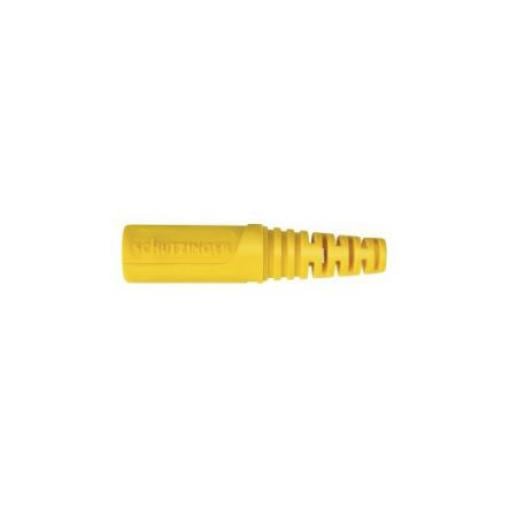 Schutzinger Banánková spojka, 4 mm, 33V ac, 70 V ac, 32A, Žlutá, Vnitřní Pájecí, materiál kontaktu: Mosaz, délka: 47.5